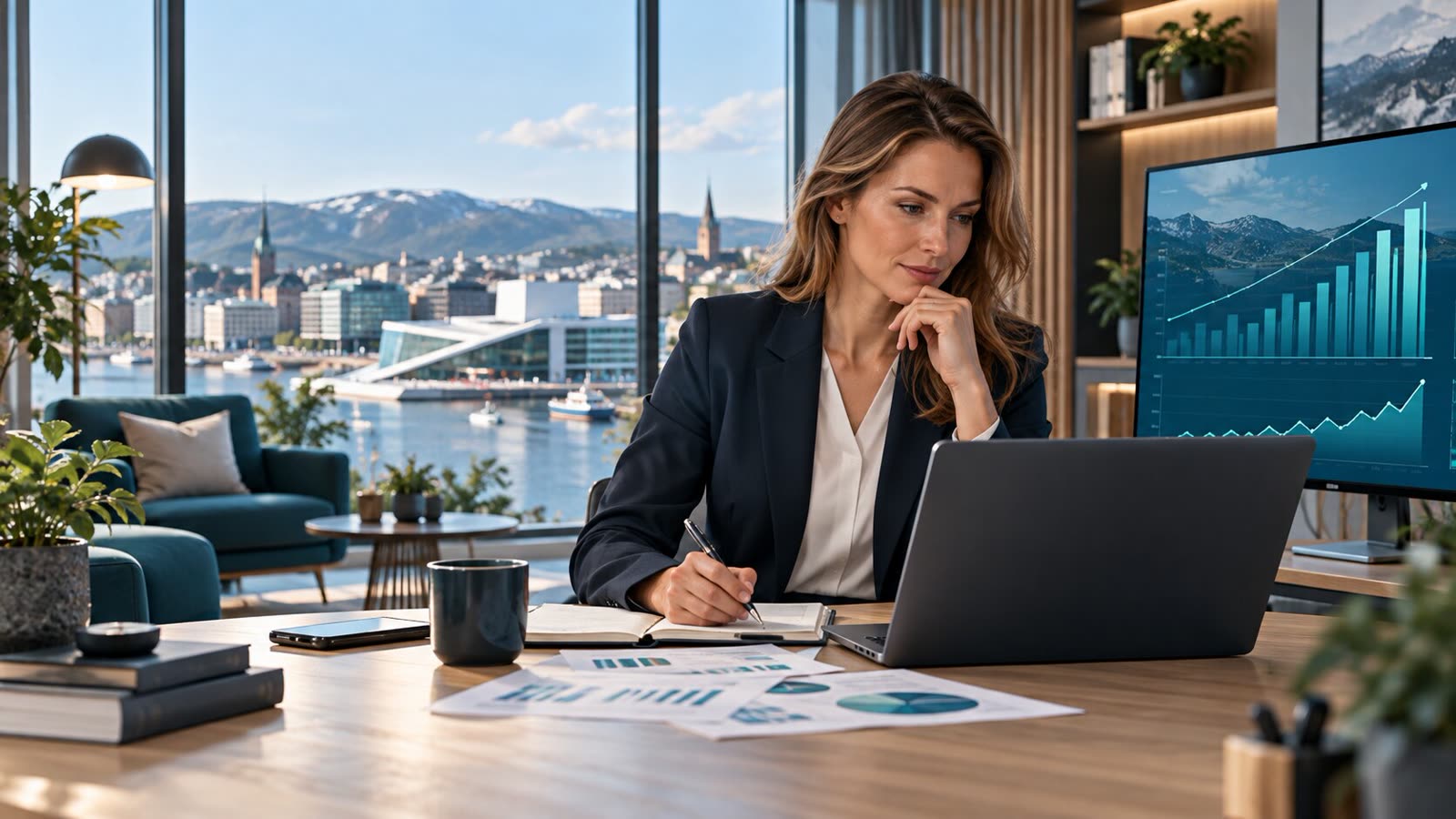 Analytiker vurderer resultatgraden til en bedrift