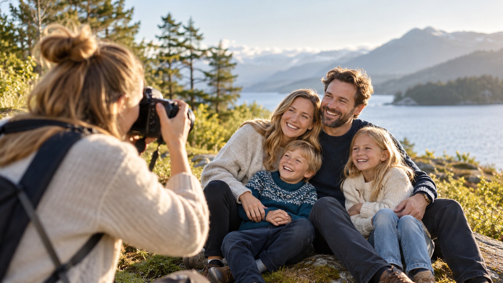Photographer utført av en fagperson