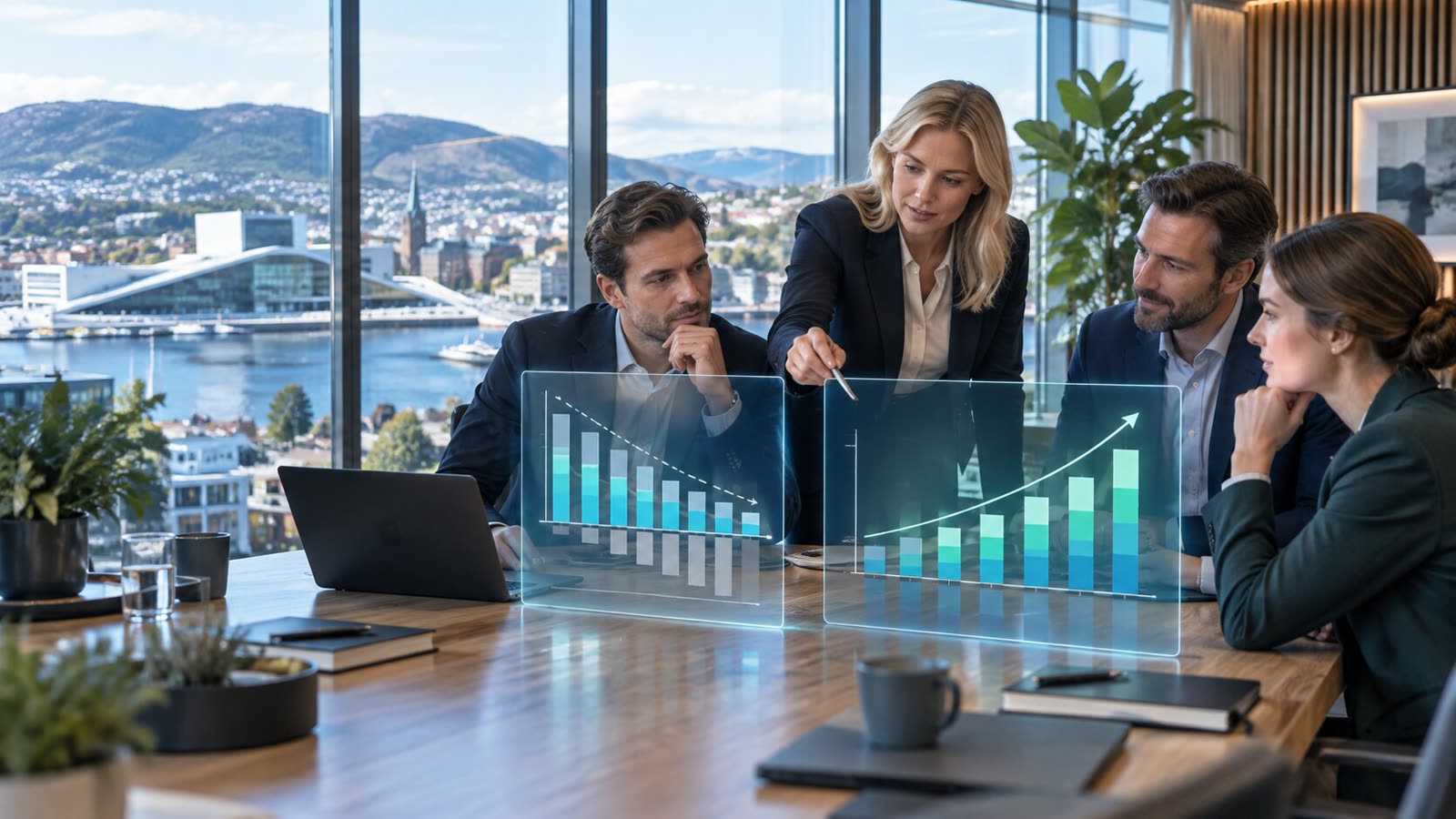 Finansteam sammenligner EBIT og EBITDA