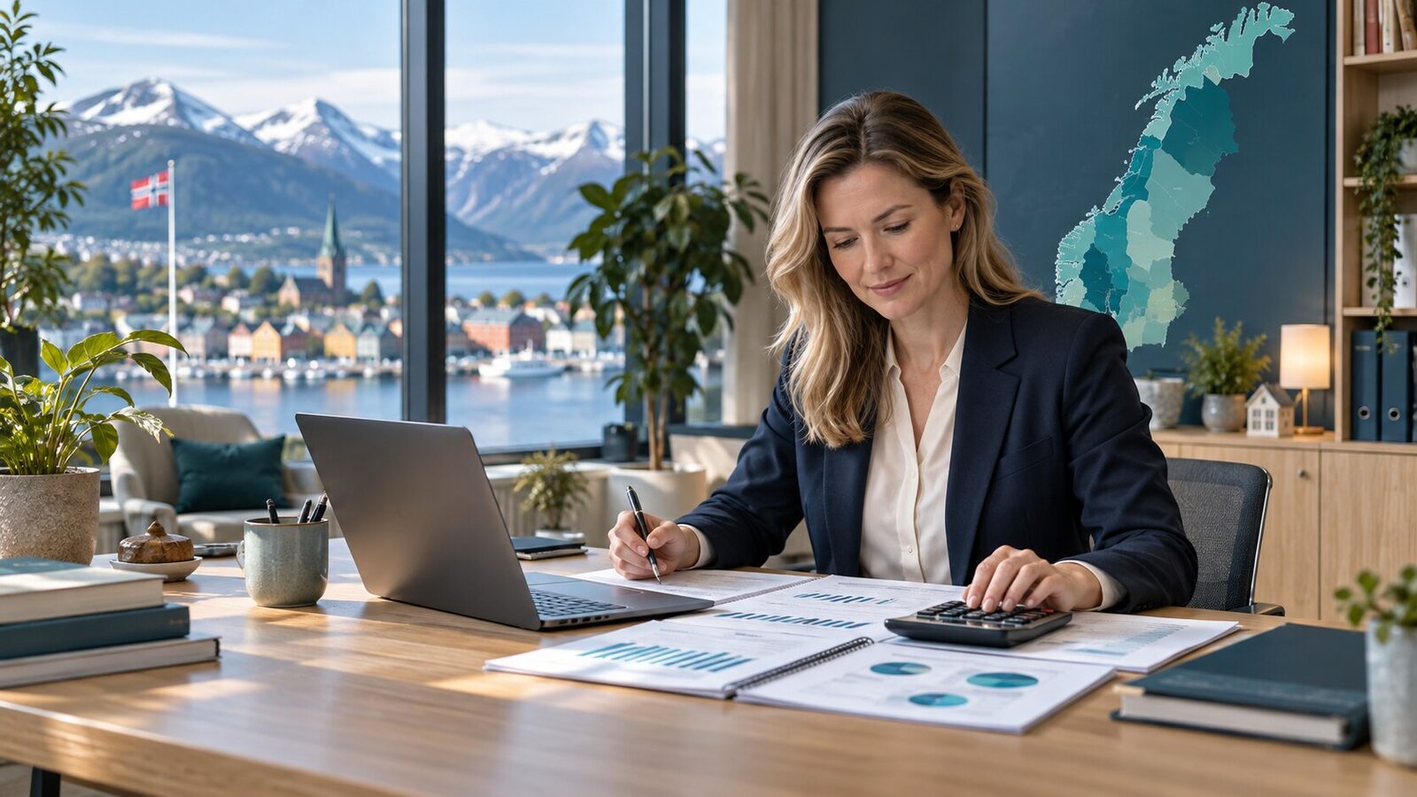 Lønnsansvarlig beregner arbeidsgiveravgift etter geografisk sone